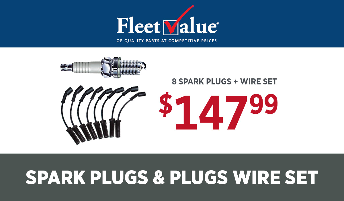 Spark Plugs & Plugs Wire Set promotion