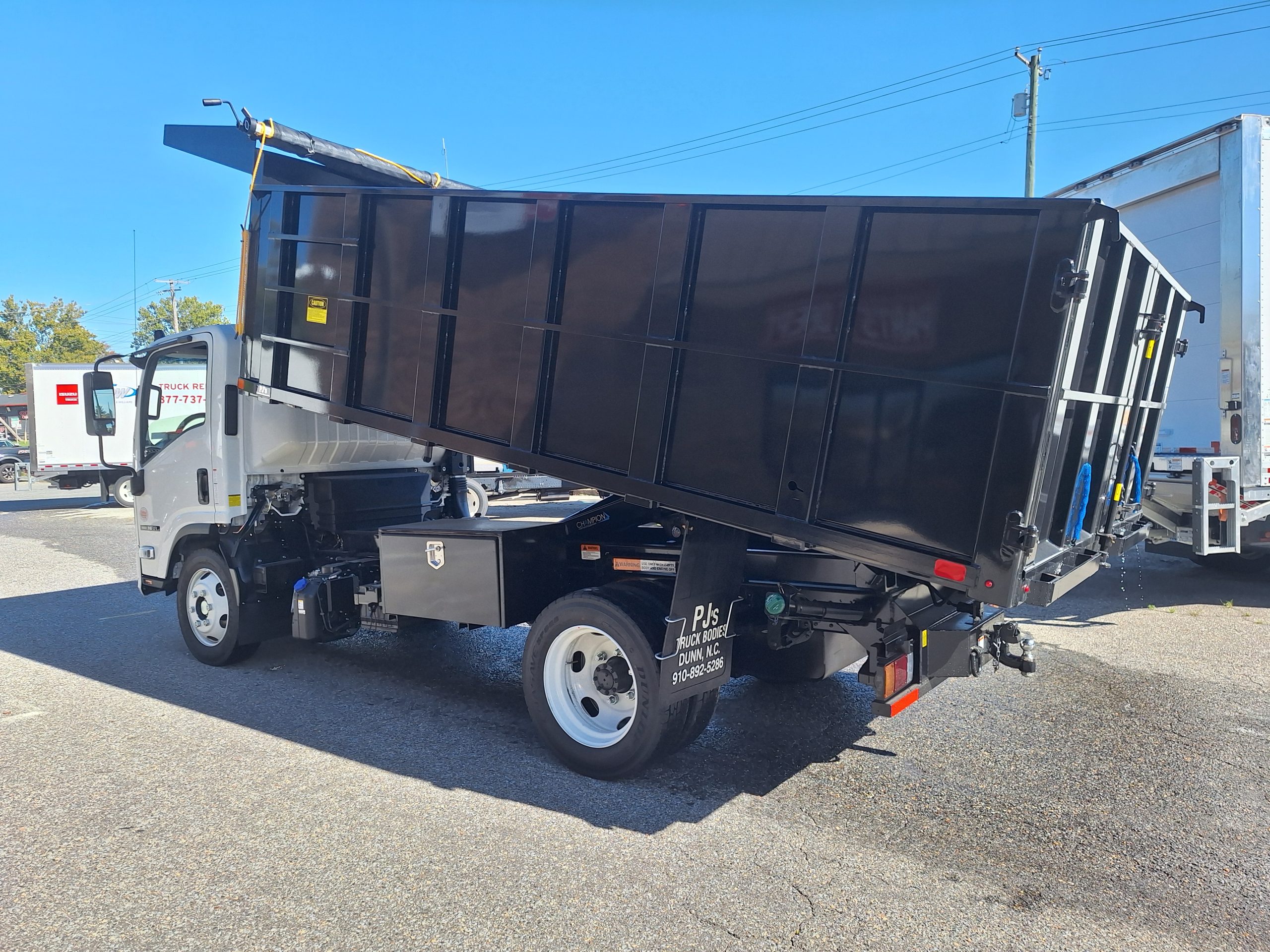2026 Isuzu Dump body with trailer tow package 20251021_133857-Copy-scaled